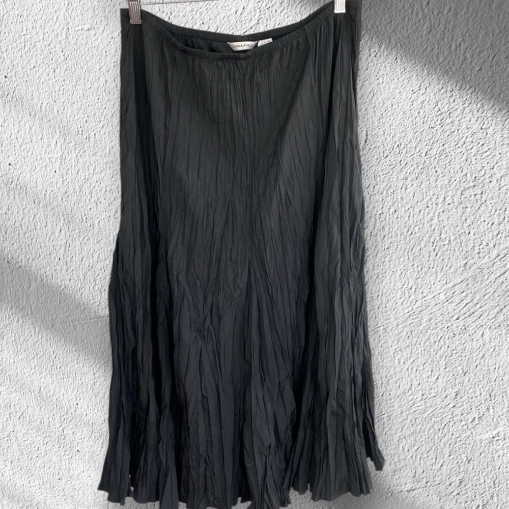 Laura Ashley Black Maxi Skirt